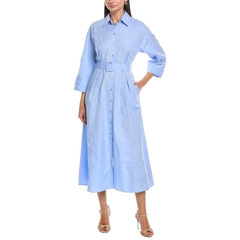 Marella Womens  Madda Shirtdress, Blue